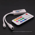 DC12V mini Wifi RGB RF LED Controller With 21Key Remote Control